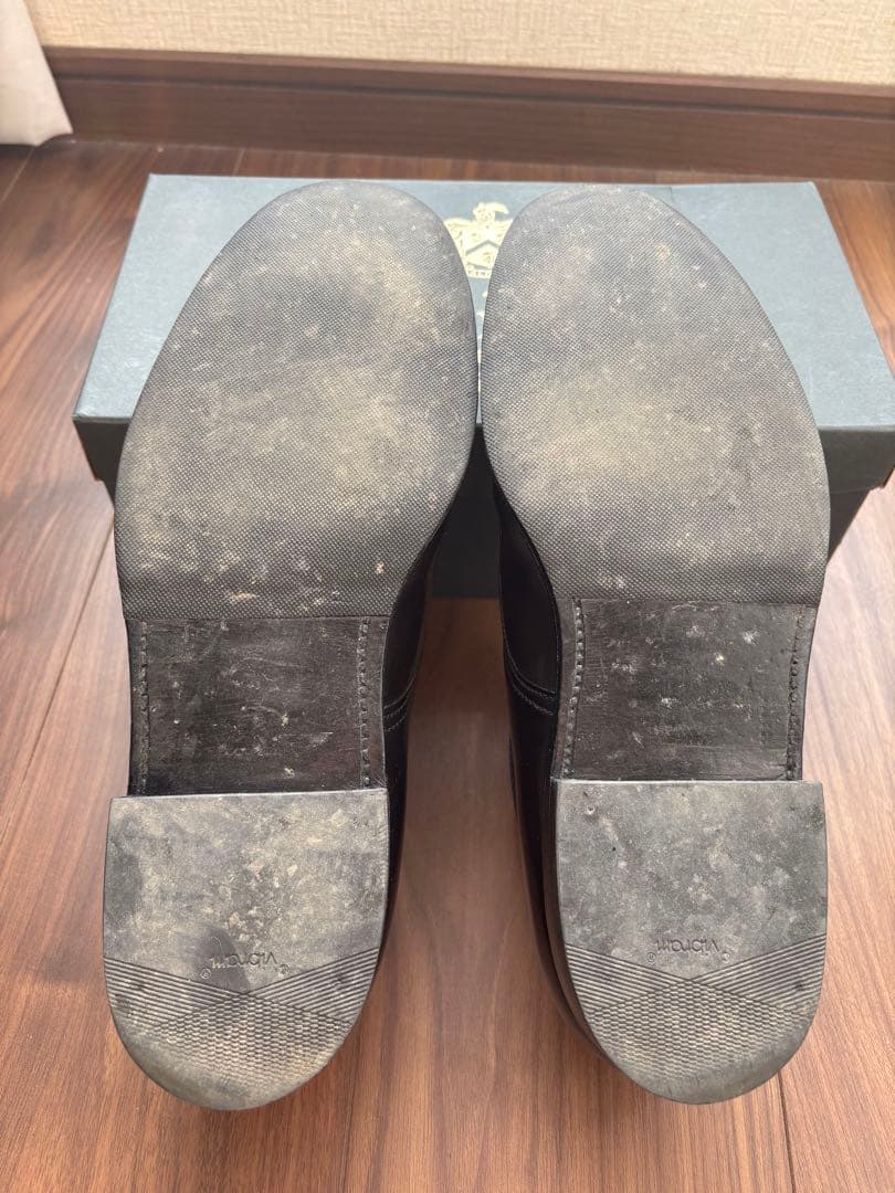 Alden コードバンvチップ ブラック9 1/2