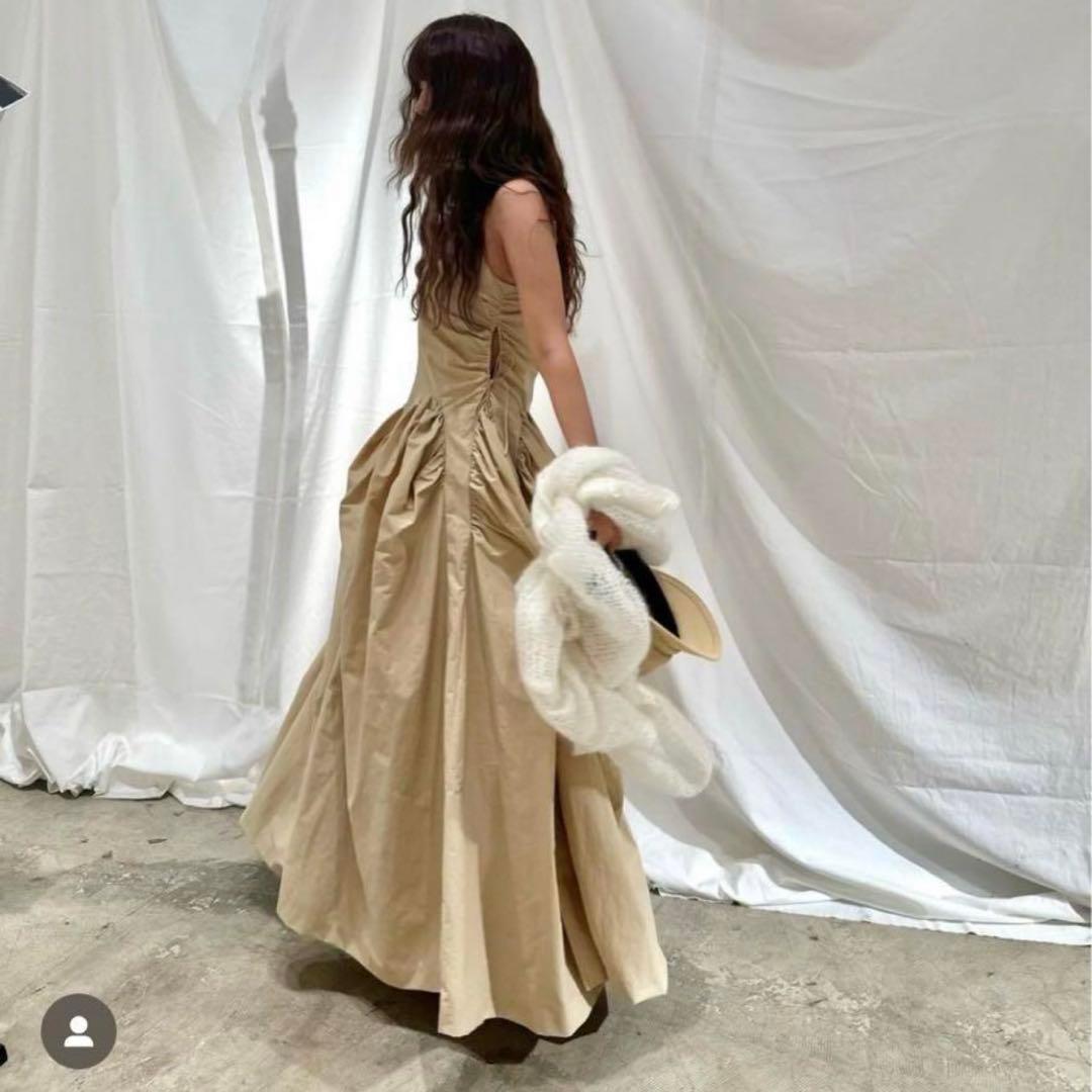 THE TOÉ montauk waist gather dress