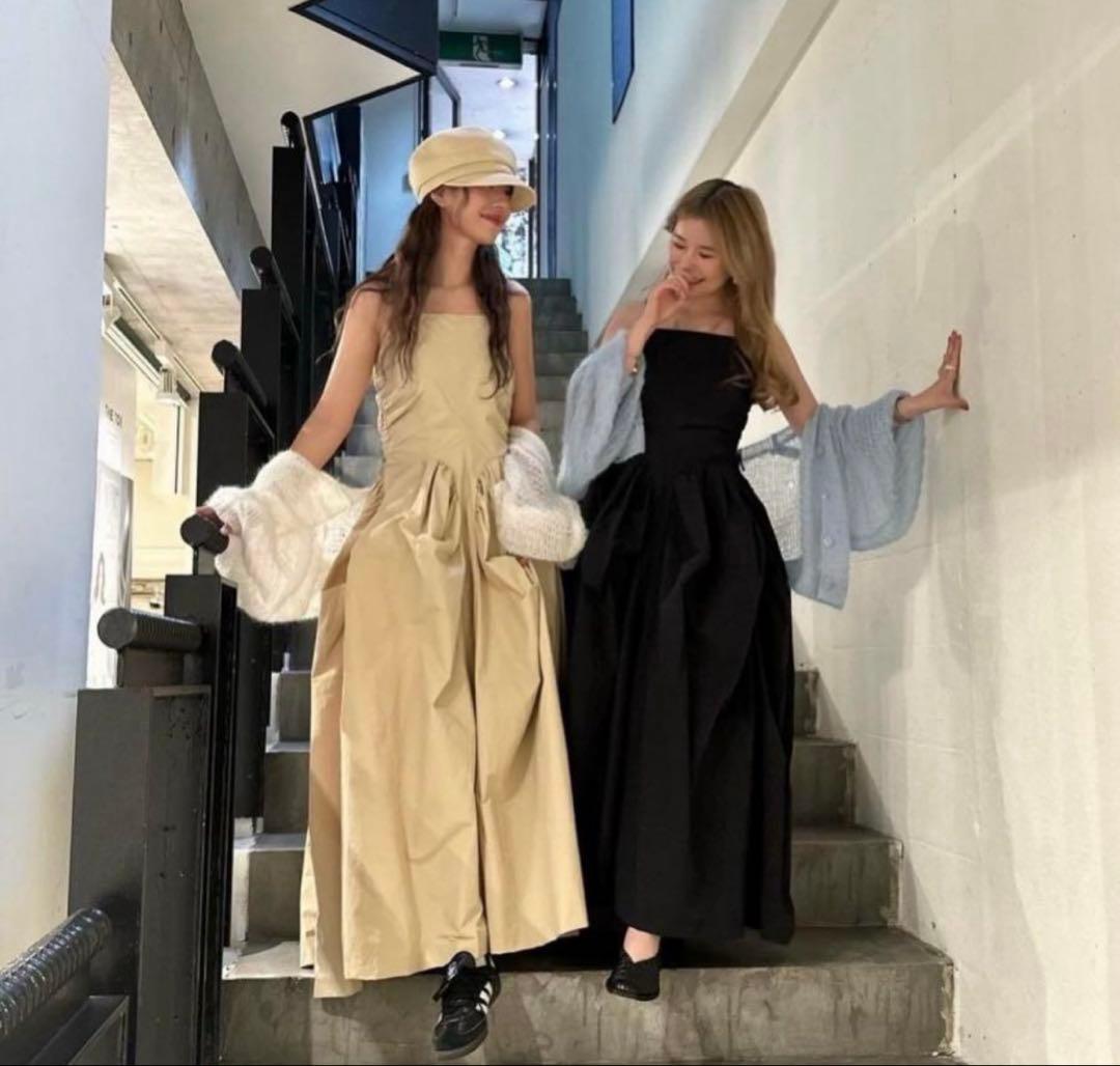 THE TOÉ montauk waist gather dress