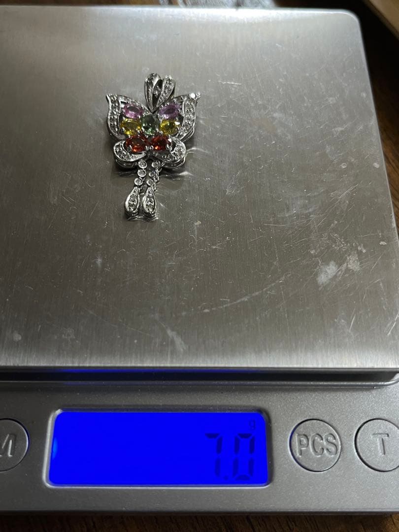 18K WG ペンダントトップ