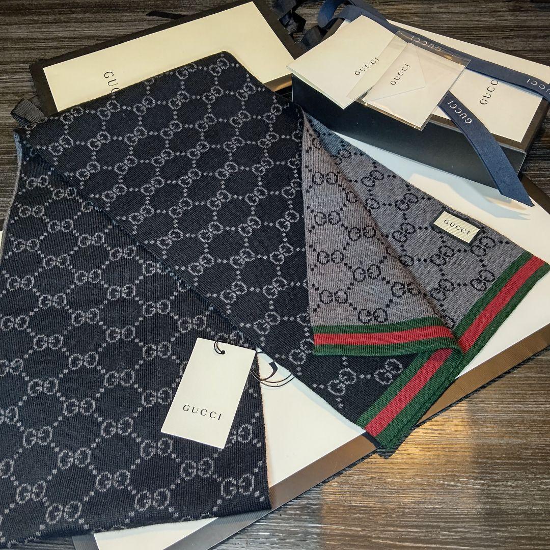 専用❤新品箱袋付き❤ GUCCI マフラー ストール ショール スカーフ❤