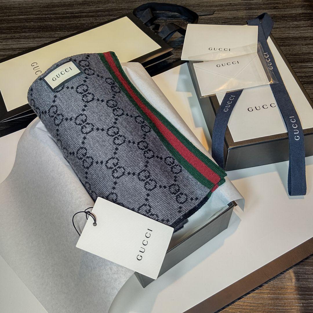専用❤新品箱袋付き❤ GUCCI マフラー ストール ショール スカーフ❤