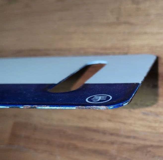 鉄道サボ 行先表示板 小樽 / 滝川 (函館本線用両面版) ホーロー (琺瑯板)