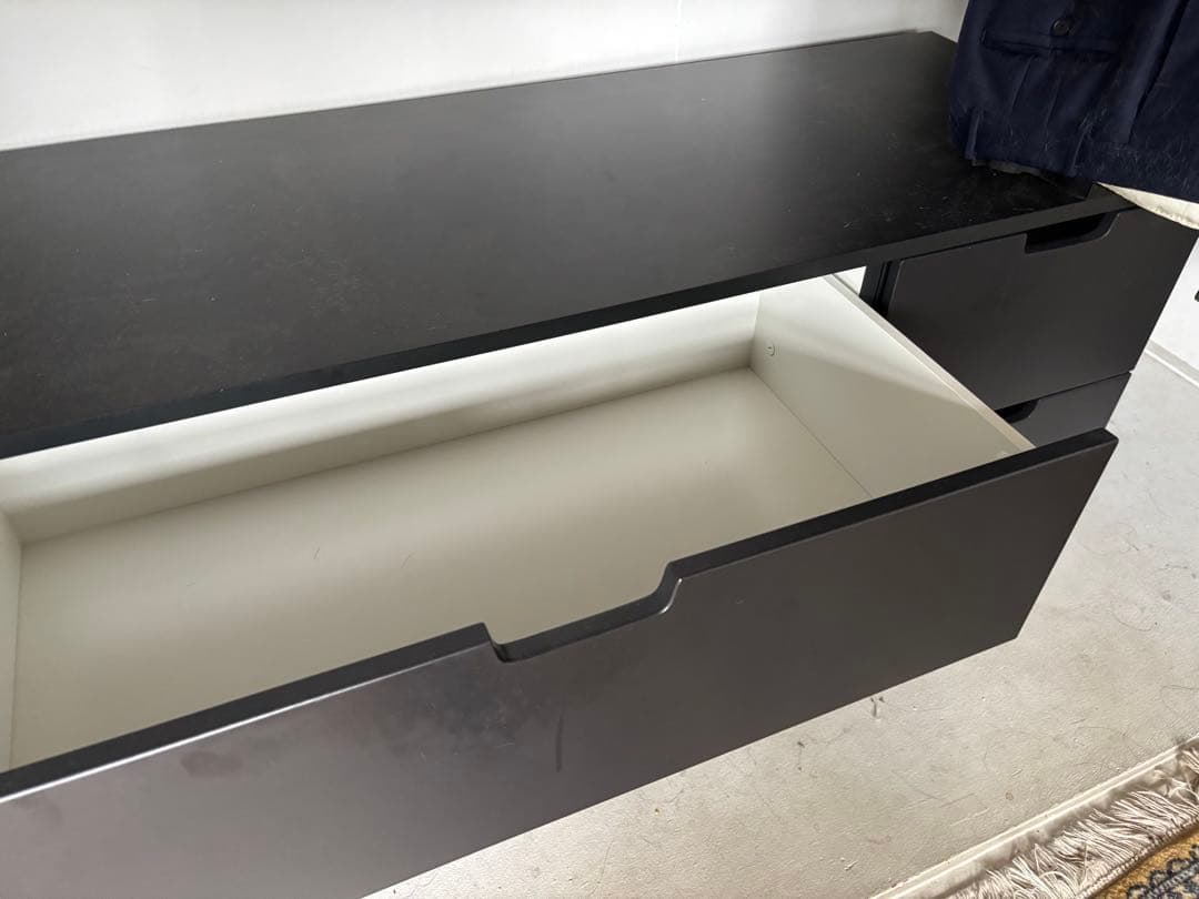 IKEA NORDLI ノールドリ　チェスト　収納　チャコール