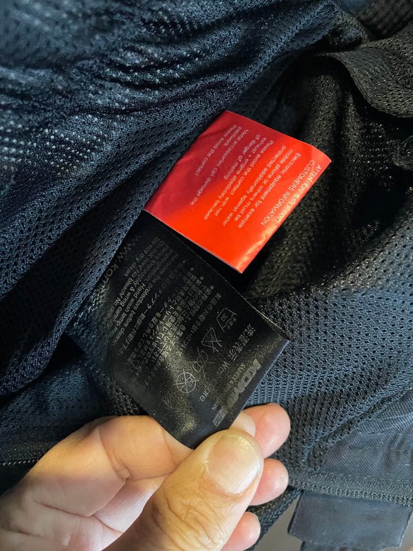 KOMINE バイクパンツ ブラック メッシュ素材