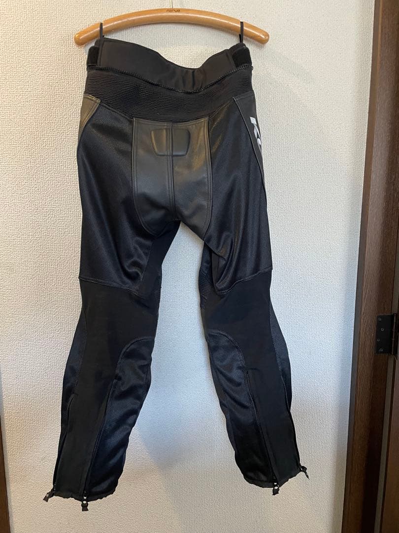 KOMINE バイクパンツ ブラック メッシュ素材