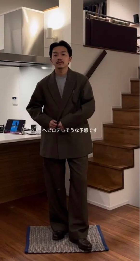 【即完品】THE BOLDMAN セットアップ　ジャケット　スラックス 【L】