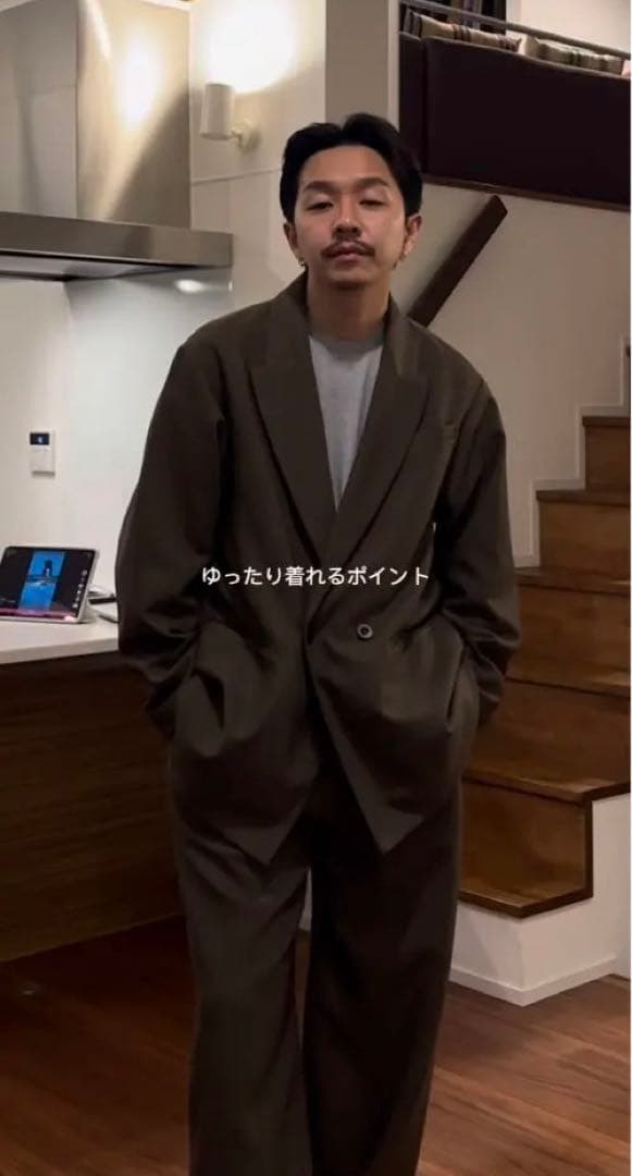 【即完品】THE BOLDMAN セットアップ　ジャケット　スラックス 【L】