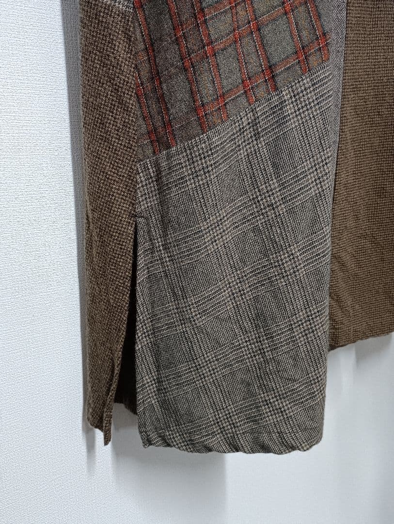 KAPITAL パッチワーク 五分袖チュニック