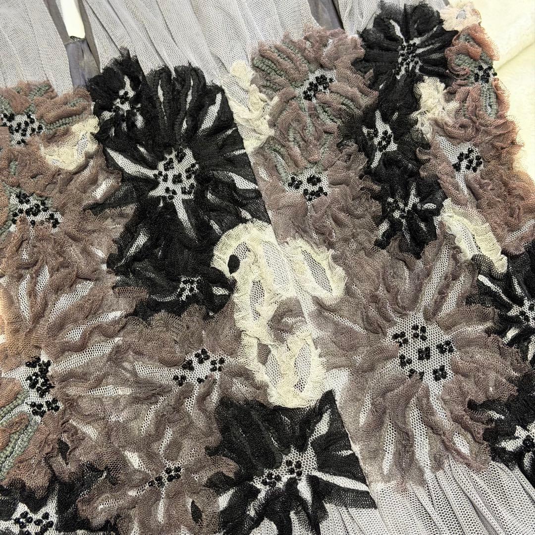 美品★トリーバーチ　ワンピース　チュールドレス　XS ドラマ使用