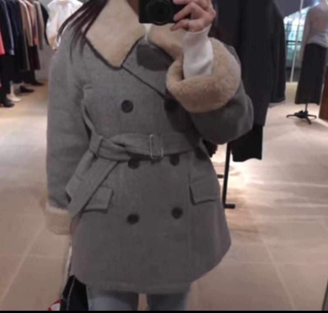 クラネ BOA COLLAR MILITARY COAT