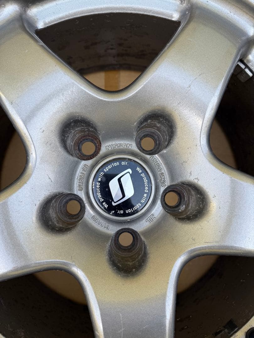 【桃色蜘蛛】ホイール 2本 ②