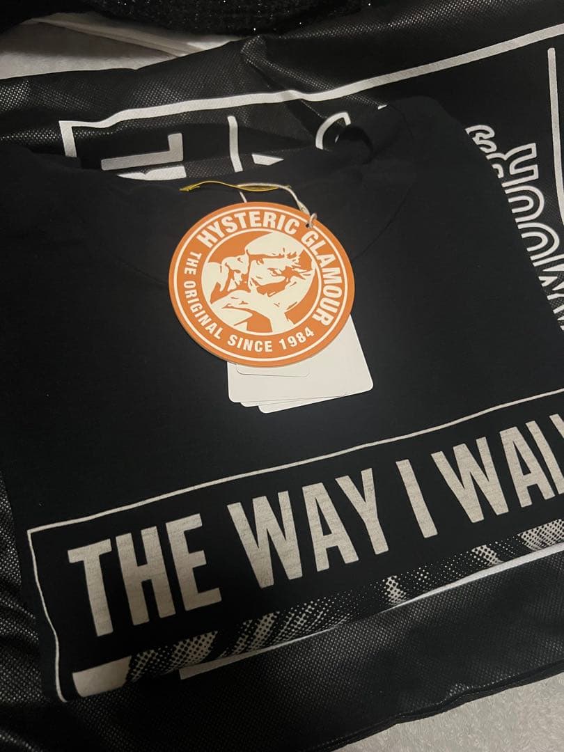 HYSTERIC GLAMOUR THE WAY Tシャツ　ブラック