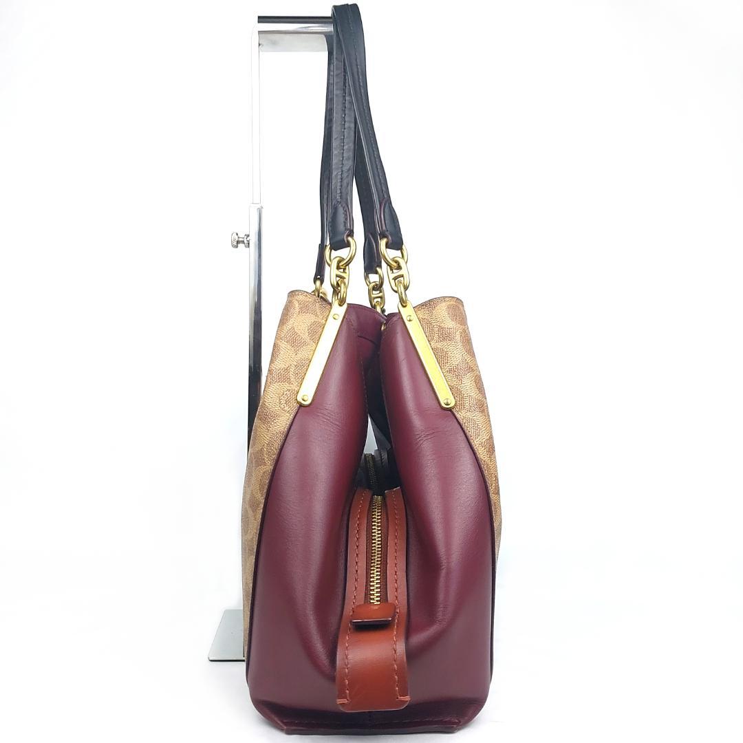 COACH コーチ トートバッグ ダルトン 31 ショルダーバッグ シグネチャー