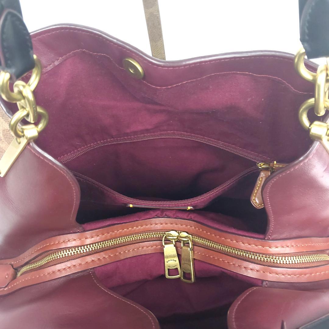 COACH コーチ トートバッグ ダルトン 31 ショルダーバッグ シグネチャー