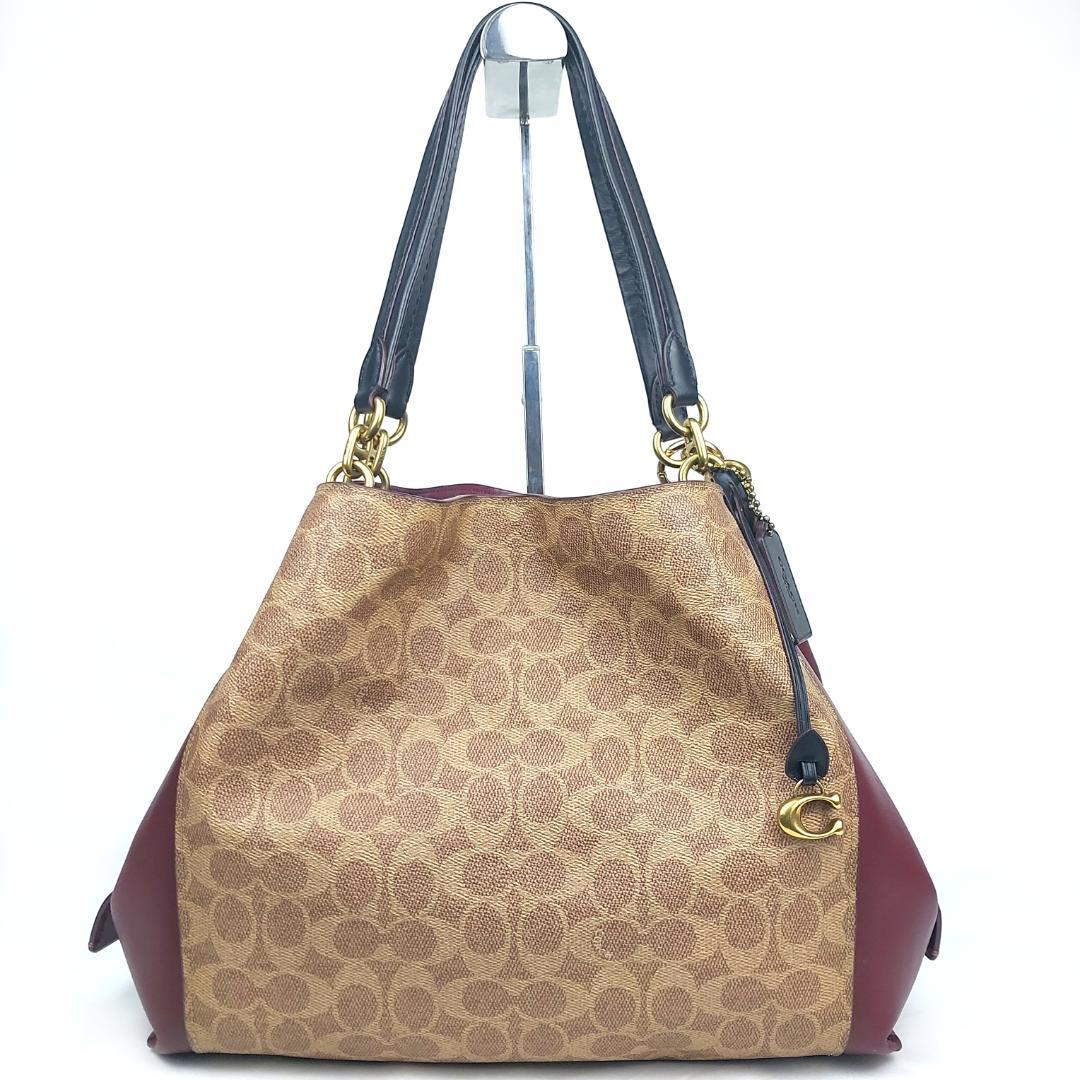 COACH コーチ トートバッグ ダルトン 31 ショルダーバッグ シグネチャー