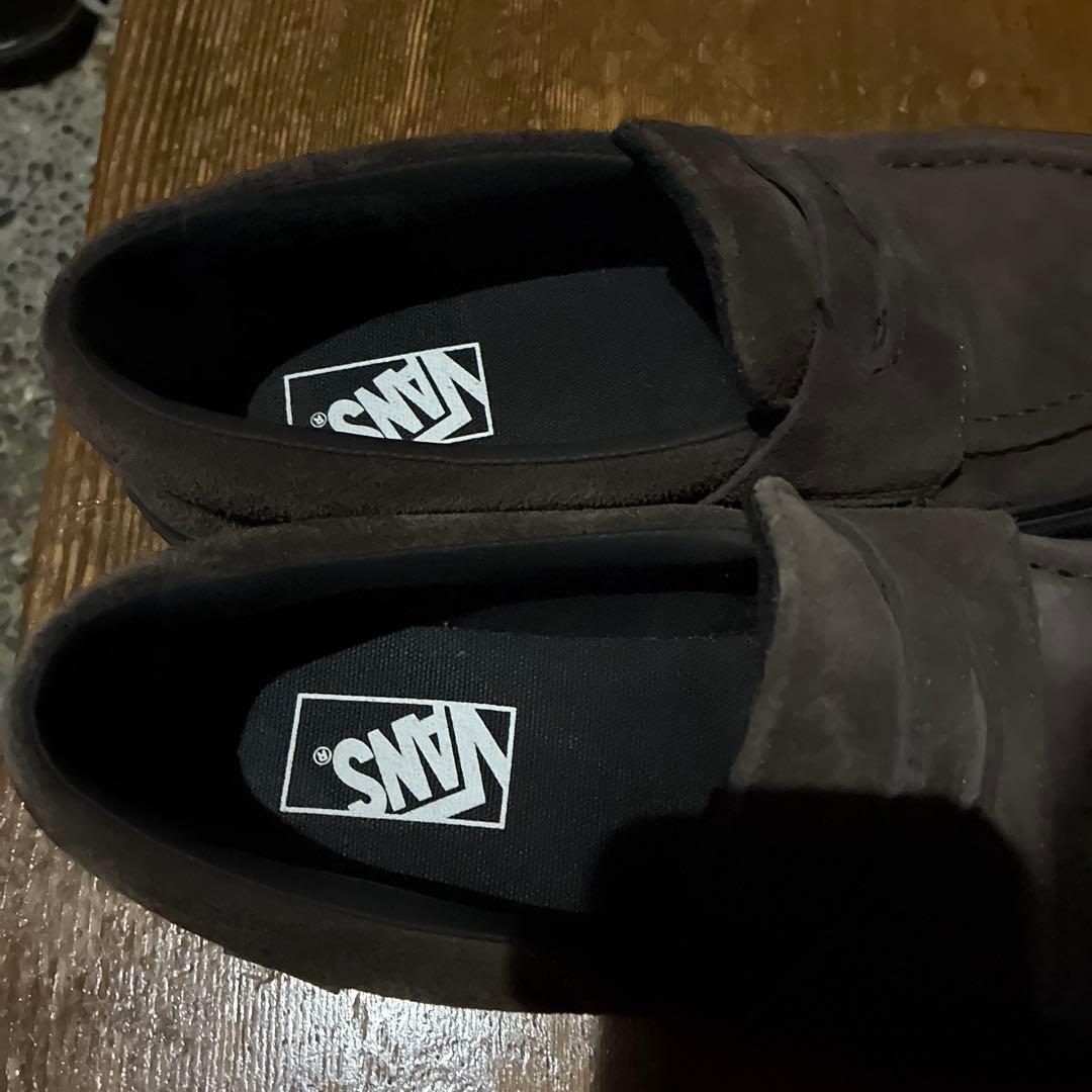 コ*郎様 VANS ブラウン スエード ローファー　25.5 7H