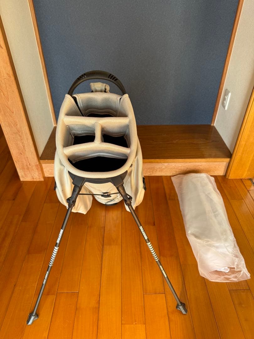 【最高級ライン】BRIEFING CR-10ブリーフィングキャディバッグシルバー