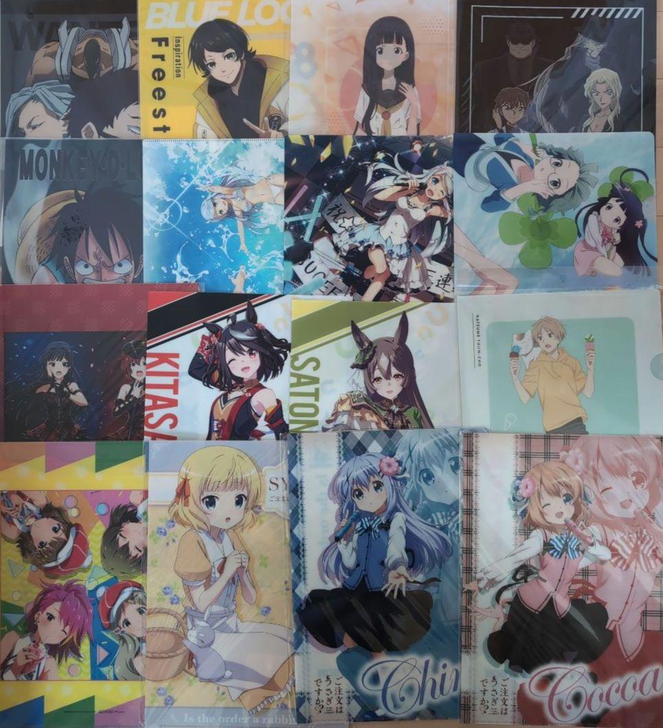 アニメ　漫画　キャラクター　A4 クリアファイル　大量　まとめ売り　360点