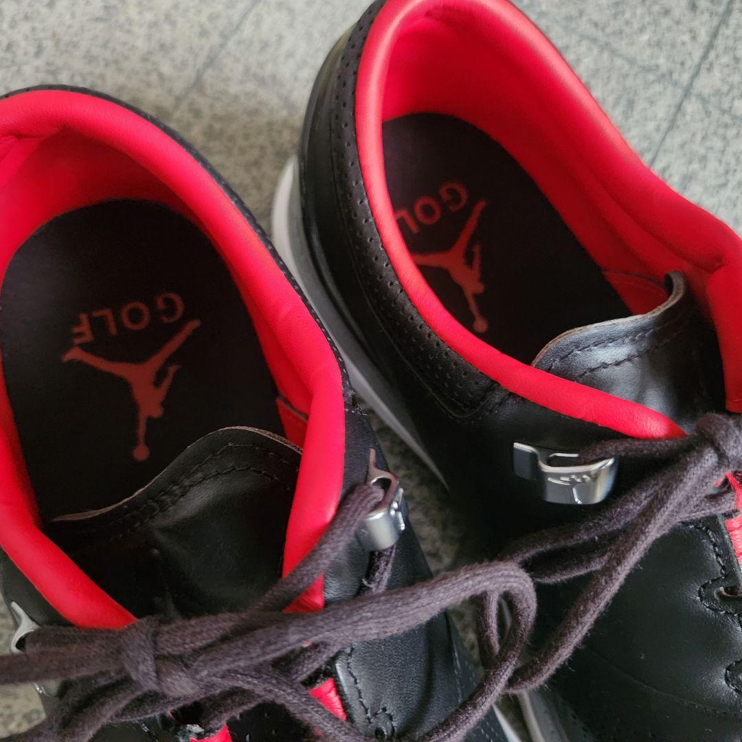 美品 NIKE ナイキ JORDAN ADG4 ゴルフシューズ ブラック 27㎝