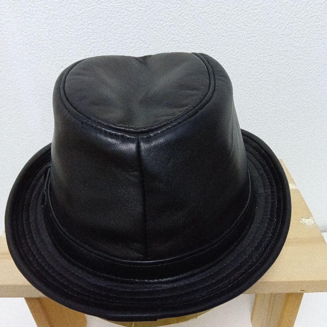 ☆NEWYORK.HAT／正規品ラムスキン.レザー未使用