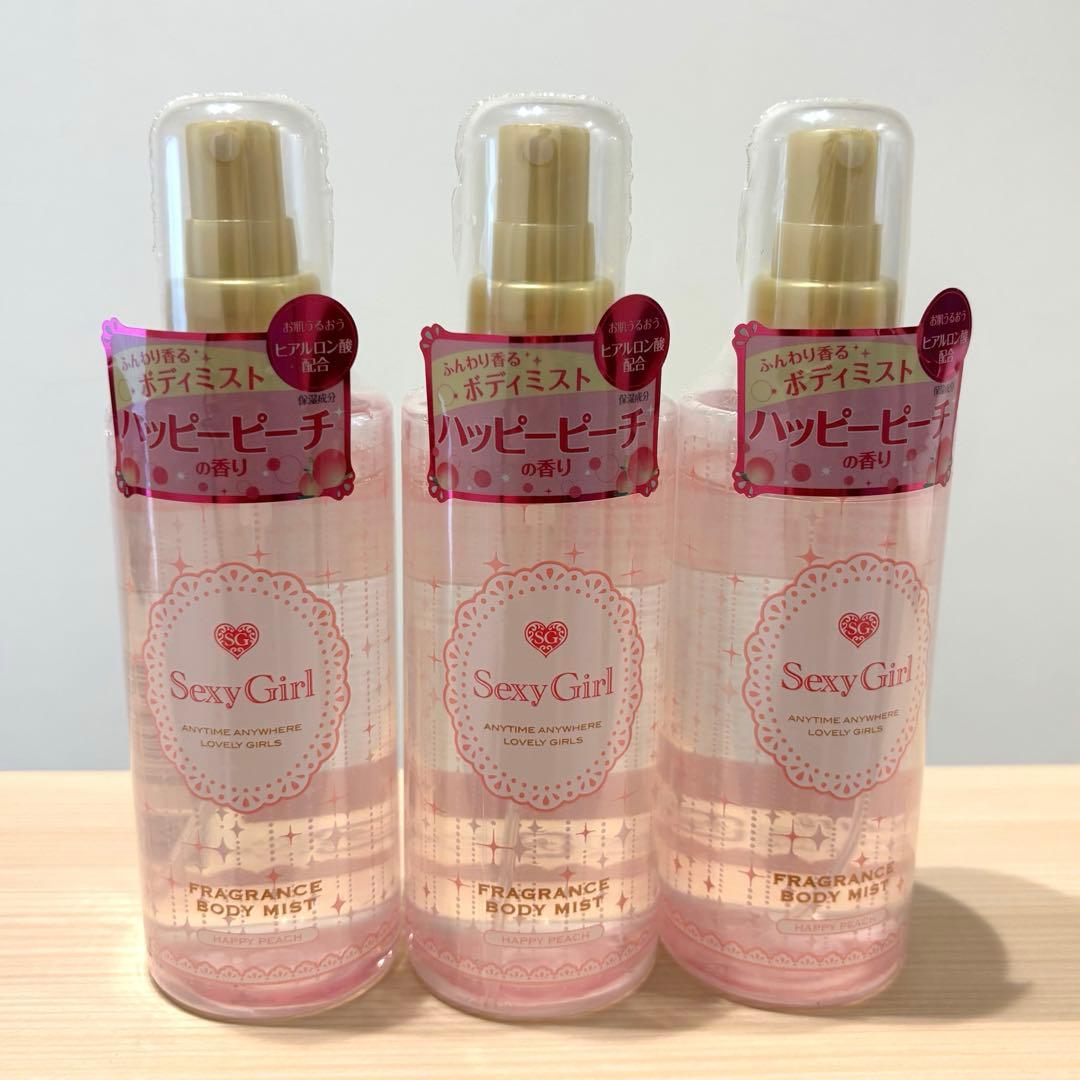 セクシーガール フレグランスボディミスト ハッピーピーチ