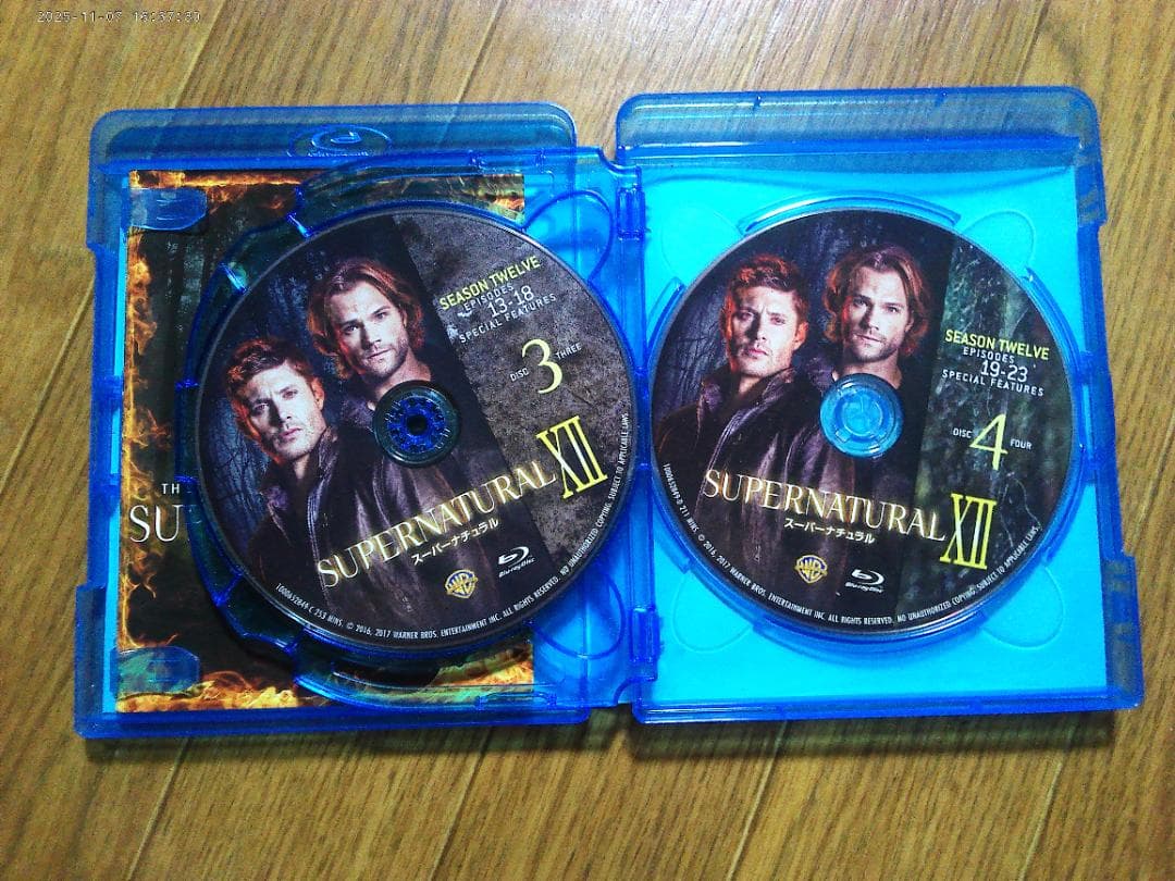 スーパーナチュラルDVDセット　シーズン1～シーズン12まで