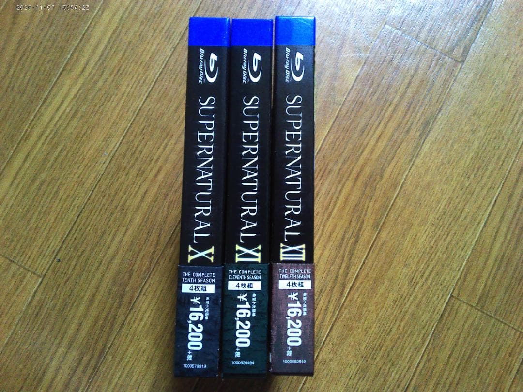 スーパーナチュラルDVDセット　シーズン1～シーズン12まで