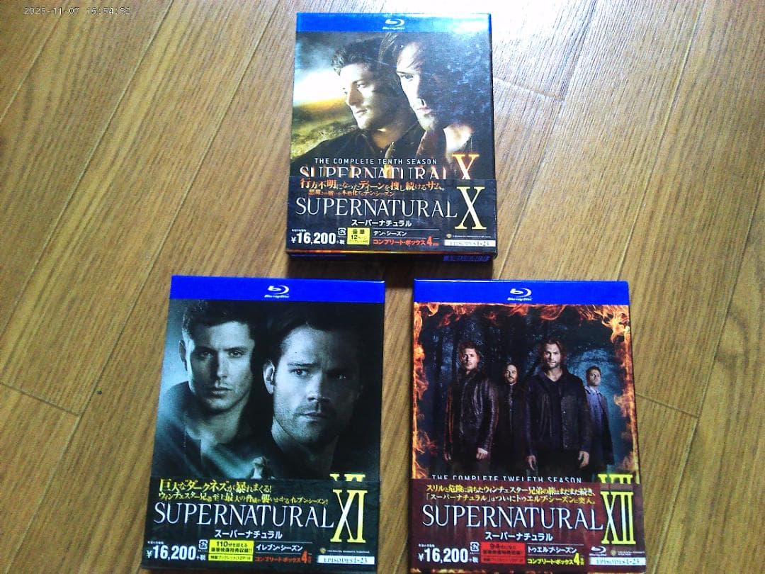 スーパーナチュラルDVDセット　シーズン1～シーズン12まで