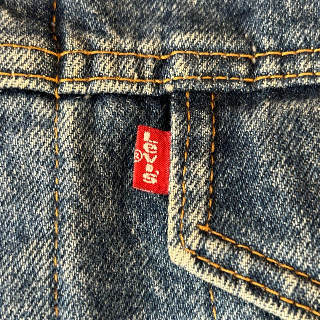 【希少】90s リーバイス70417-9316 ブランケット USA製 真紺