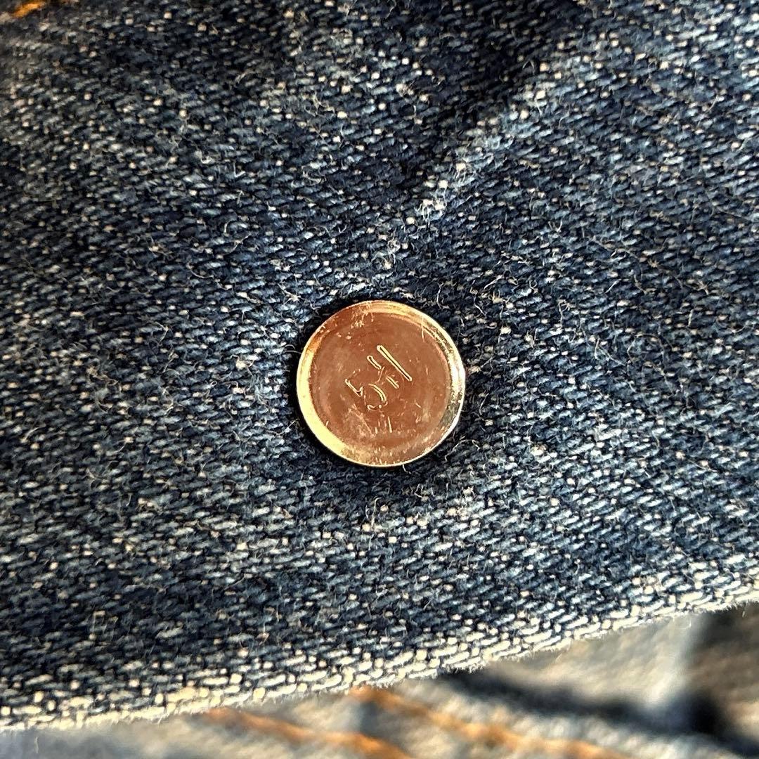 【希少】90s リーバイス70417-9316 ブランケット USA製 真紺