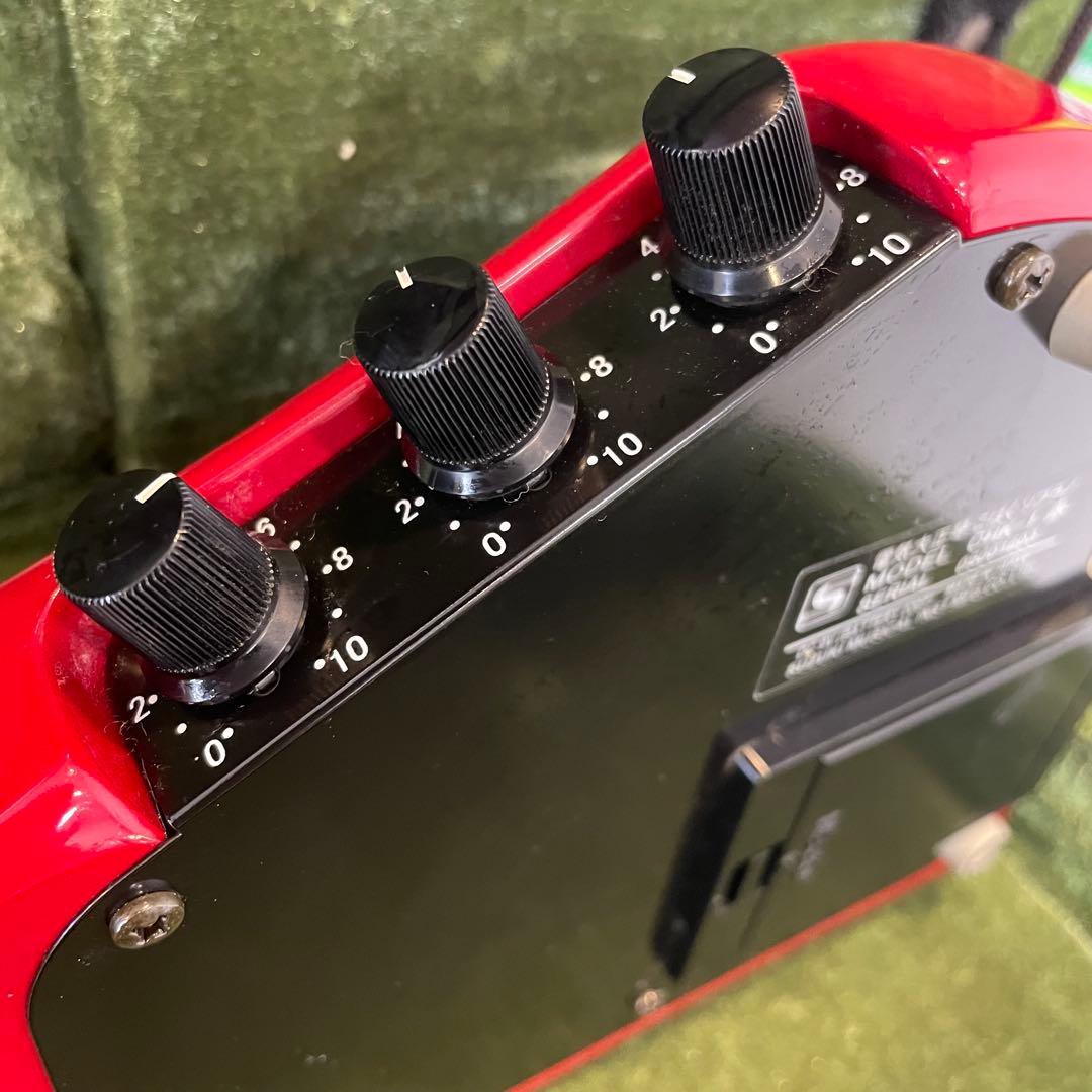 電気大正琴 SUZUKI こはく CHK-1 ソプラノ 赤 【美品】