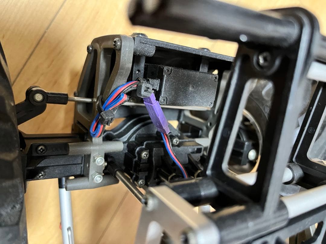 タミヤ　TXT1 受信機、アンプ、サーボ付き