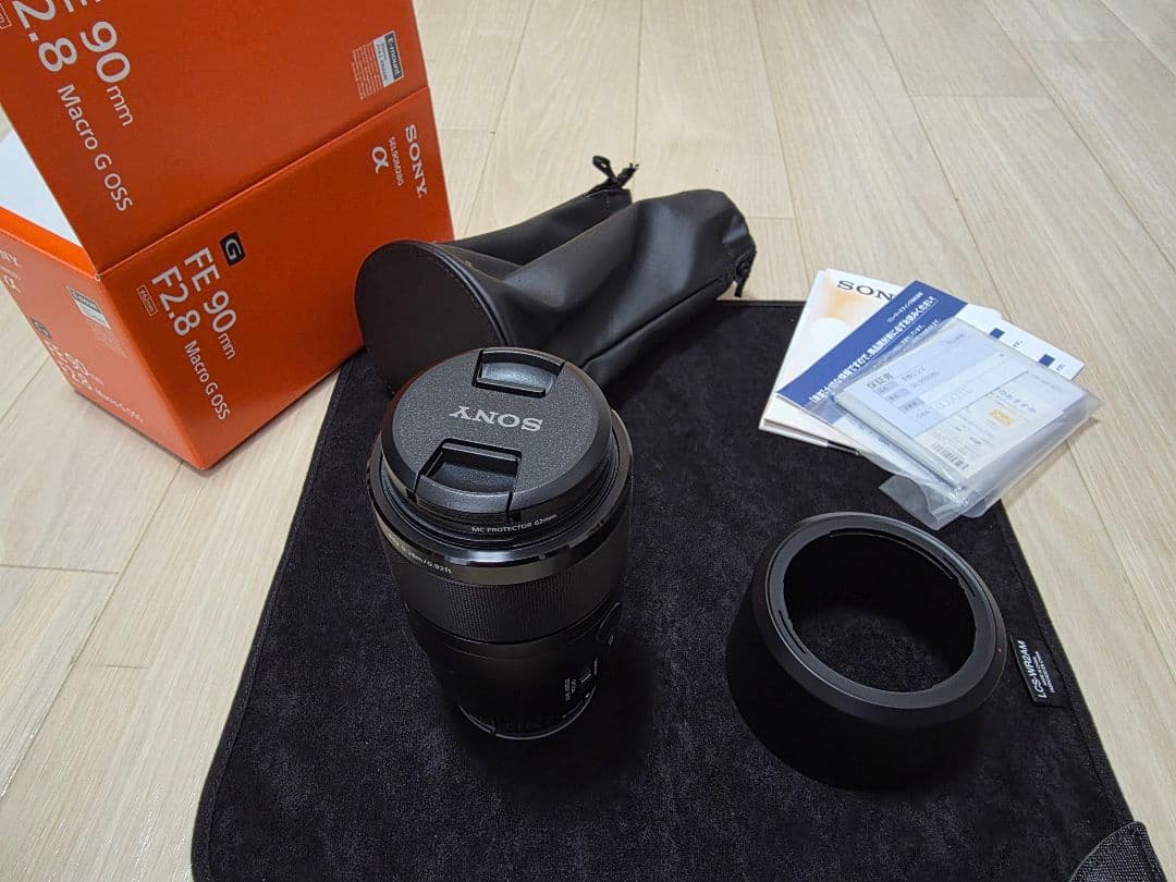 FE 90mm F2.8 Macro G OSS　レンズプロテクター付き