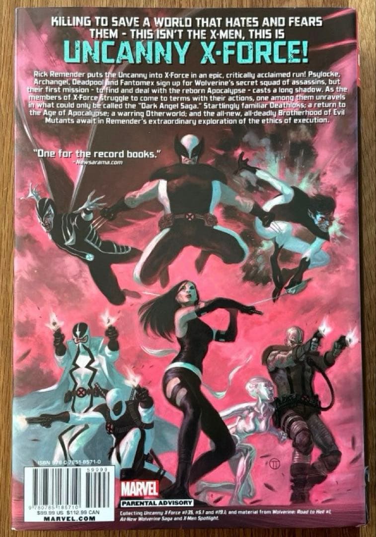 Uncanny X-force Omnibus by Remender アメコミ