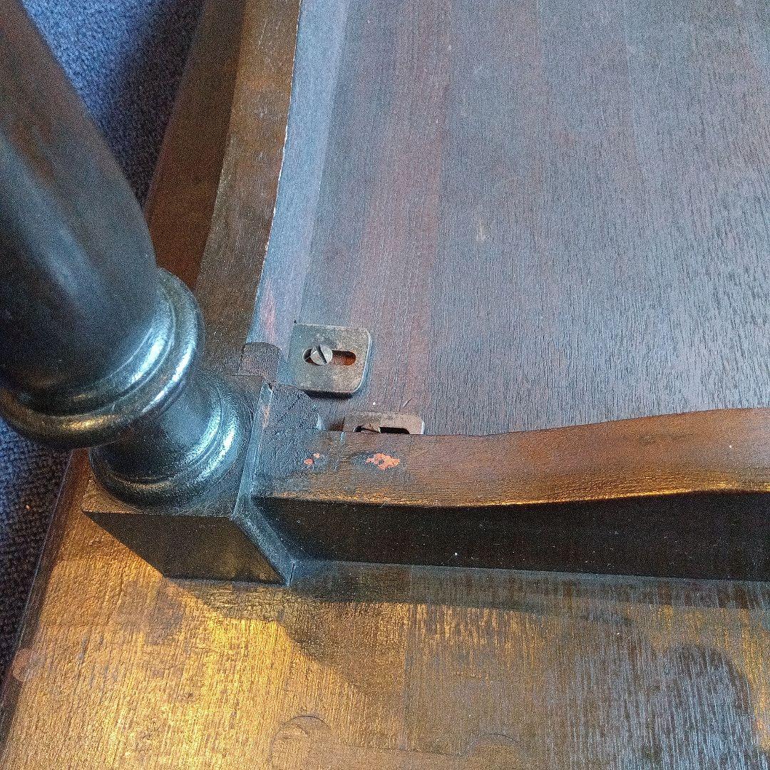 木製テーブル 約63cm x 41cm　ヴィンテージ　昭和レトロ