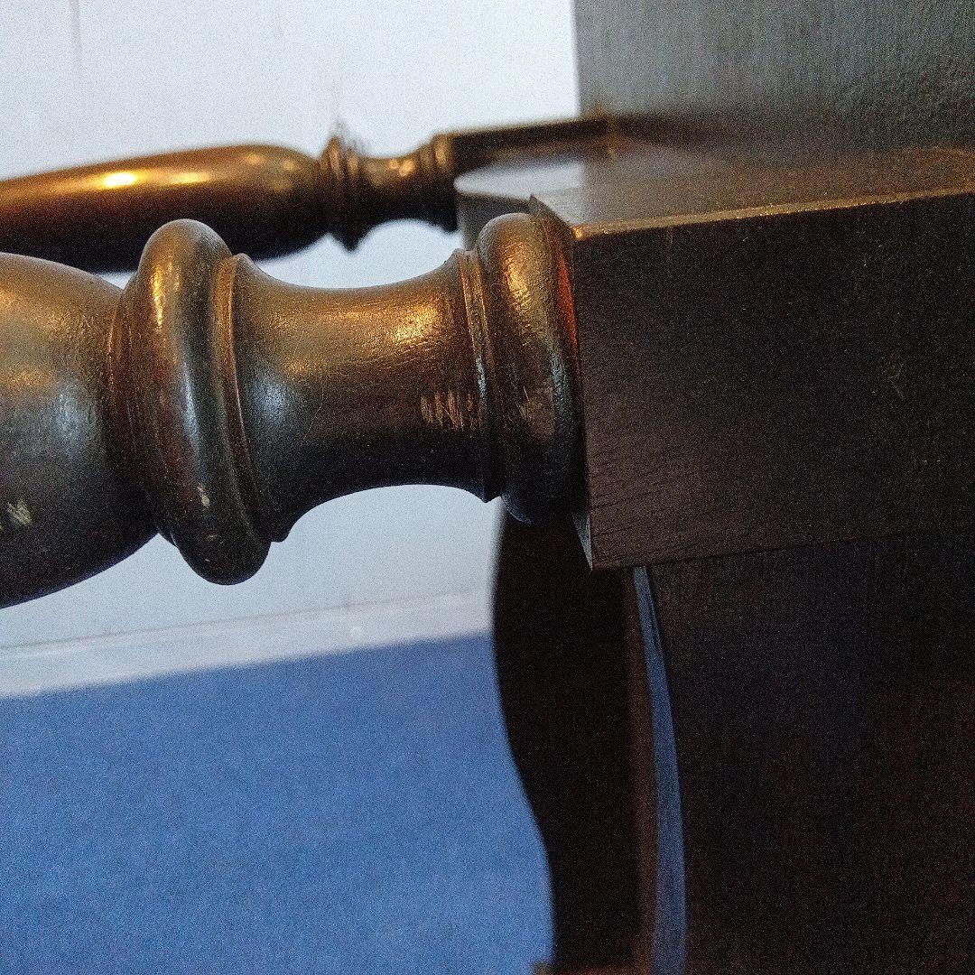 木製テーブル 約63cm x 41cm　ヴィンテージ　昭和レトロ