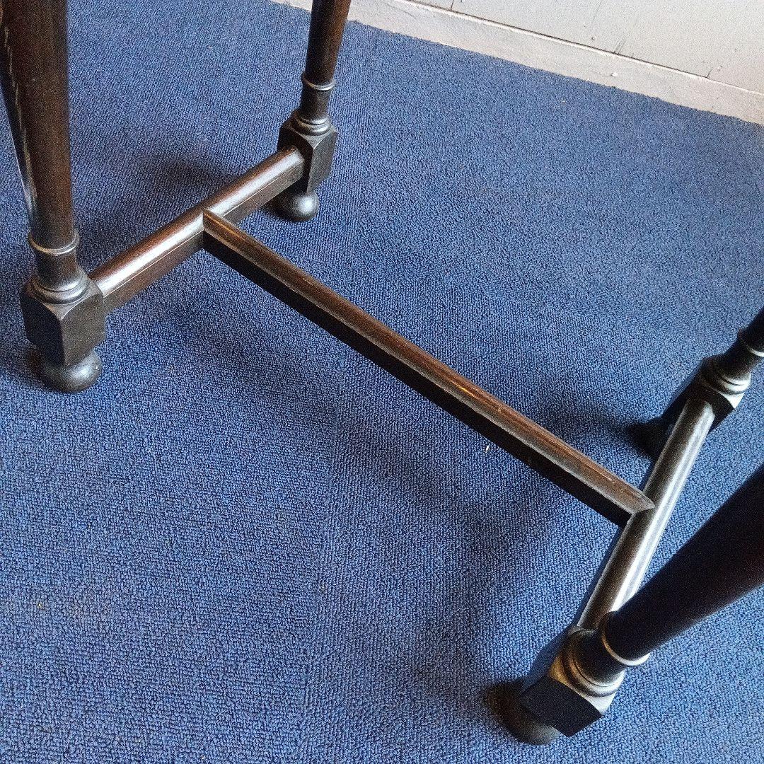 木製テーブル 約63cm x 41cm　ヴィンテージ　昭和レトロ