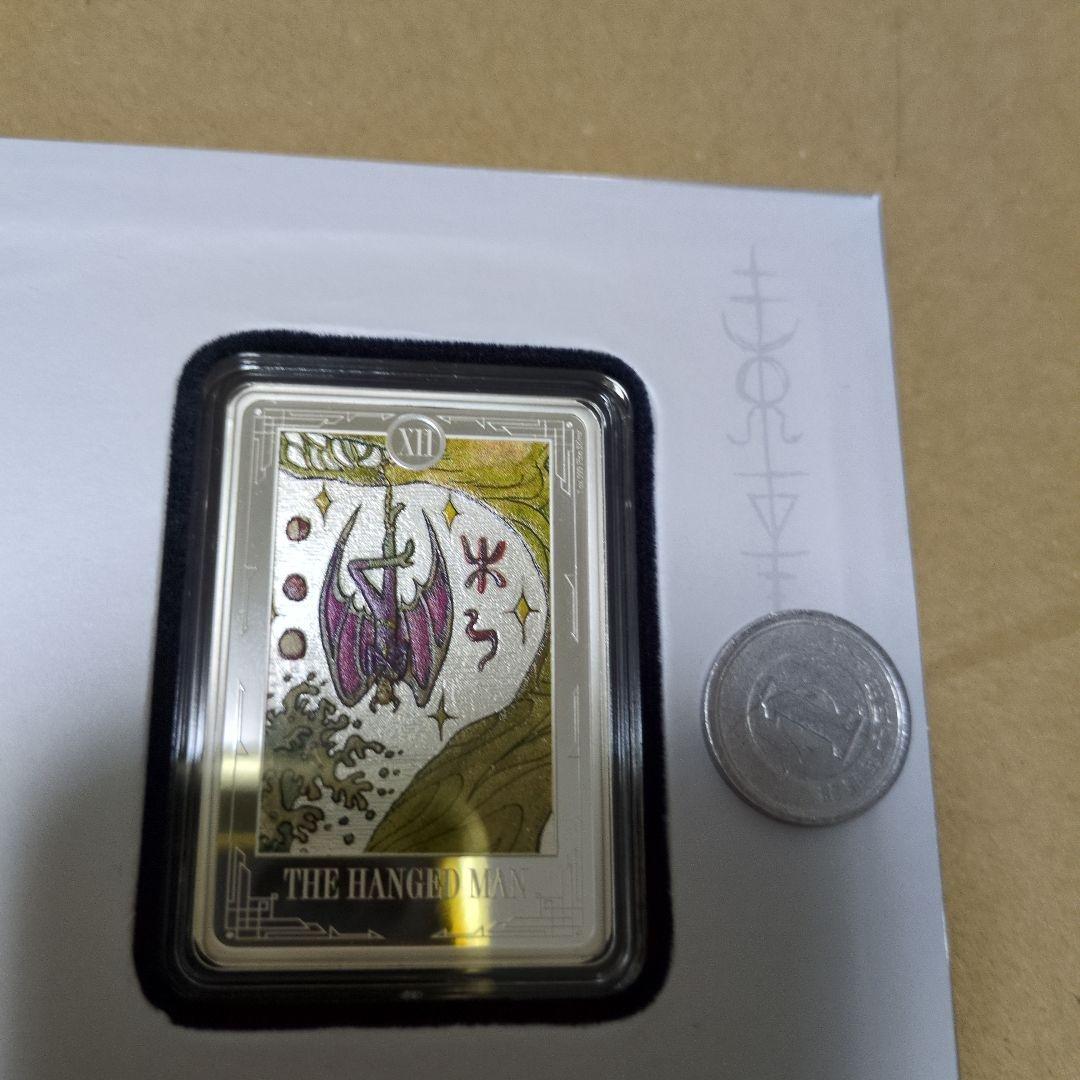 ニウエタロットカード型1オンス純銀