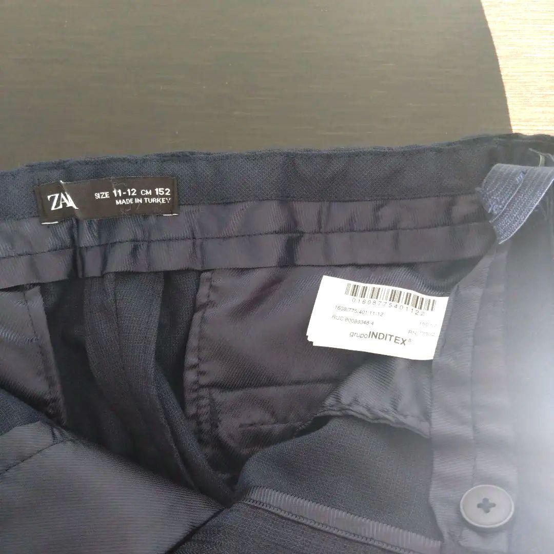 ZARA 152cm 150 上下 スーツ ネクタイ・チーフ付 男の子