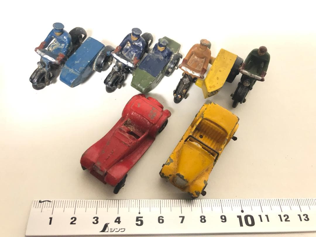 【激レア】英国製 DINKY TOYS 35シリーズ & サイドカー 6点