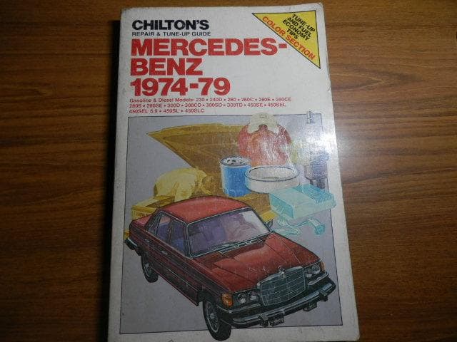 MERCEDES-BENZ　1974-79 　repair&tune-up
