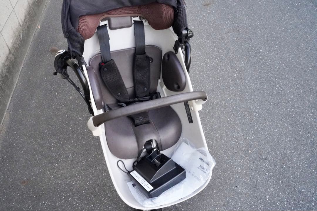 電動自転車 パナソニック ギュット 中古 子供乗せ アシスト 073001