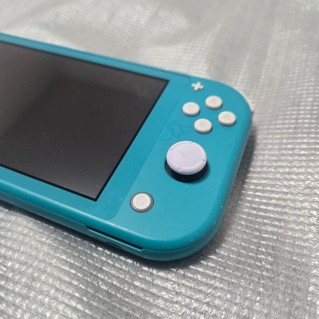 液晶美品 Nintendo switch lite ブルー