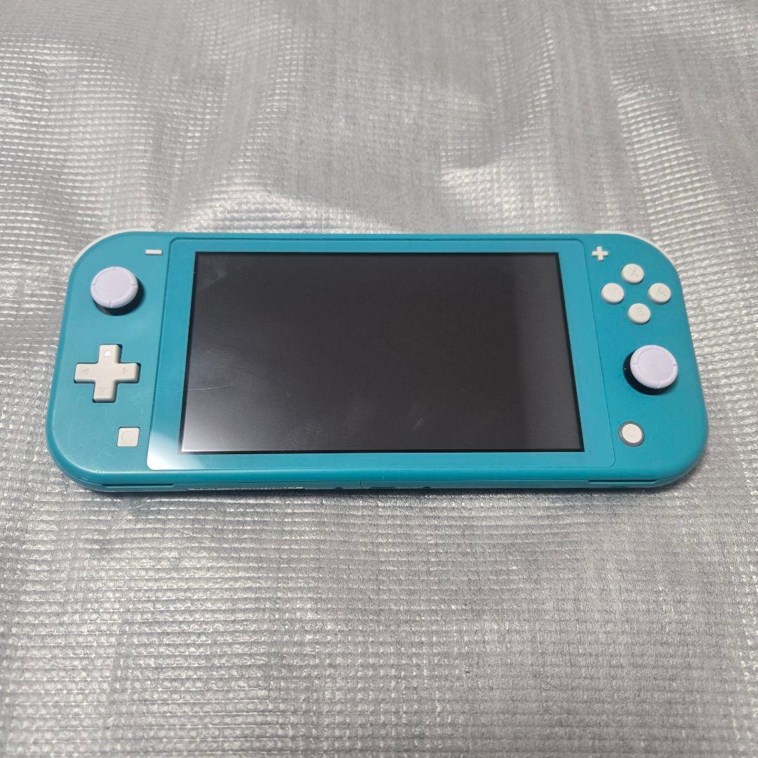 液晶美品 Nintendo switch lite ブルー