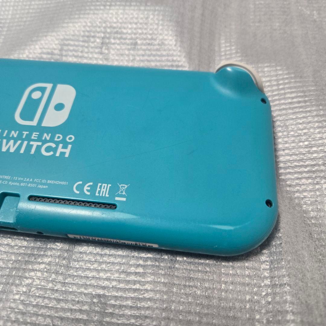液晶美品 Nintendo switch lite ブルー