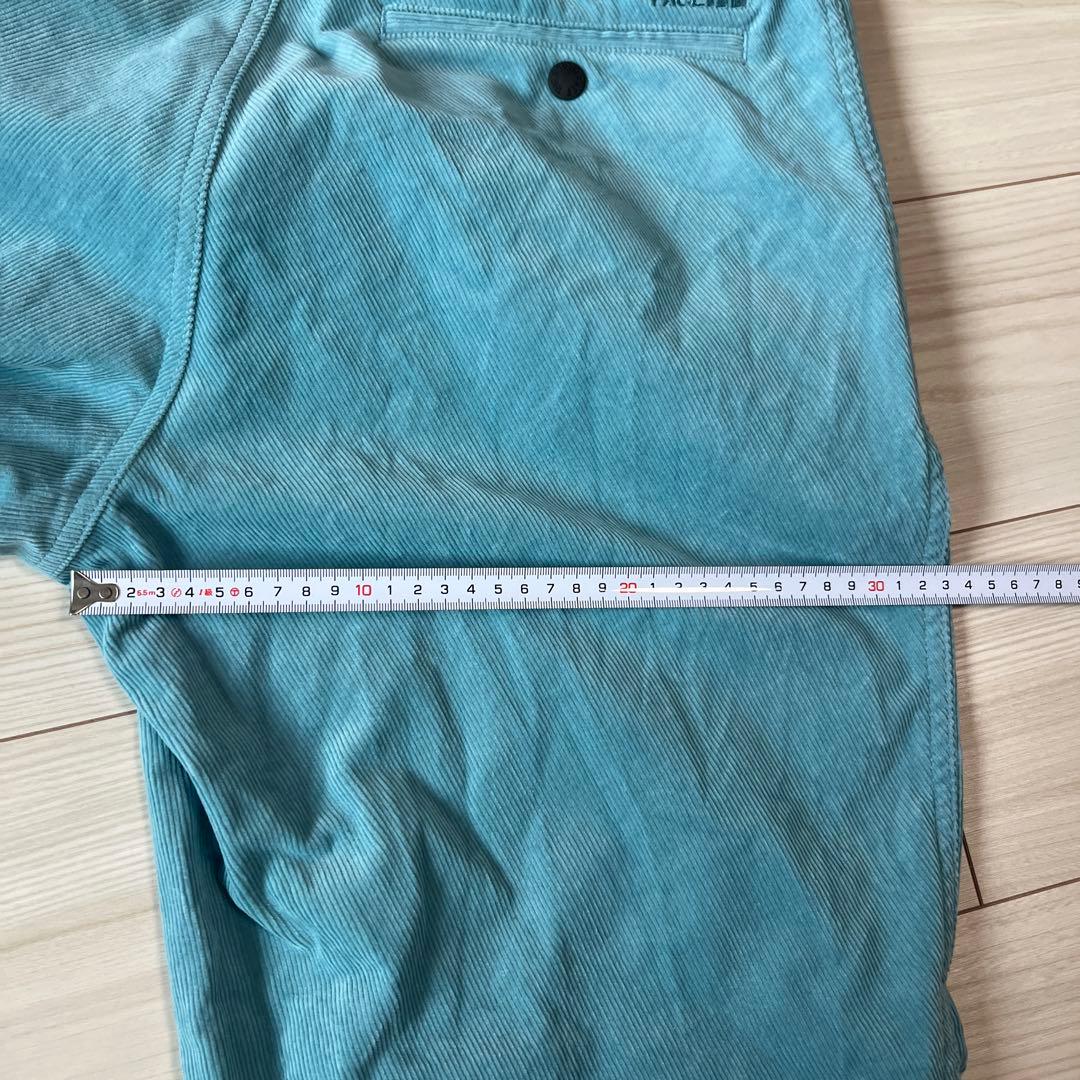 レディース　裏起毛　コーデュロイ　グラナムコードパンツ　ブルーエクリプス