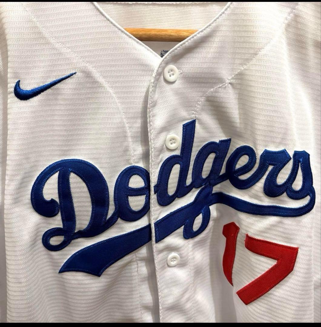 【NIKE正規品】大谷翔平 ドジャース ユニフォーム ホーム白 ユースXLサイズ