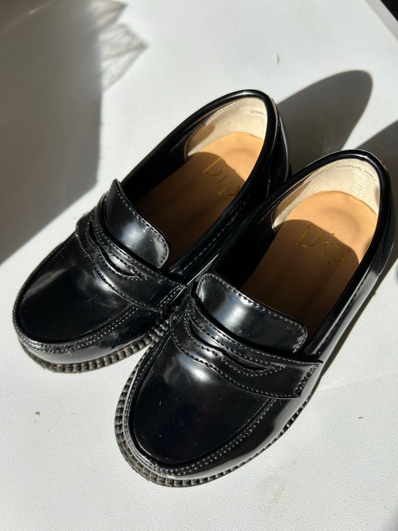 グリーンレーベルリラクシング キッズフォーマルスーツセット ネイビー ローファー