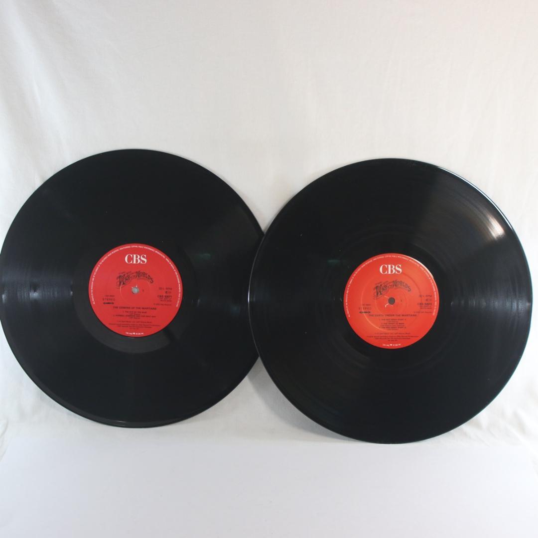 英LP Jeff Wayne The War Of The Worlds UK盤